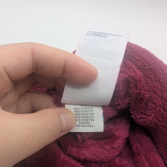 The North Face Little Faroe Beanie Hat 6-24M Toddler Baby Pink Winter Fall - Picture 11 of 13